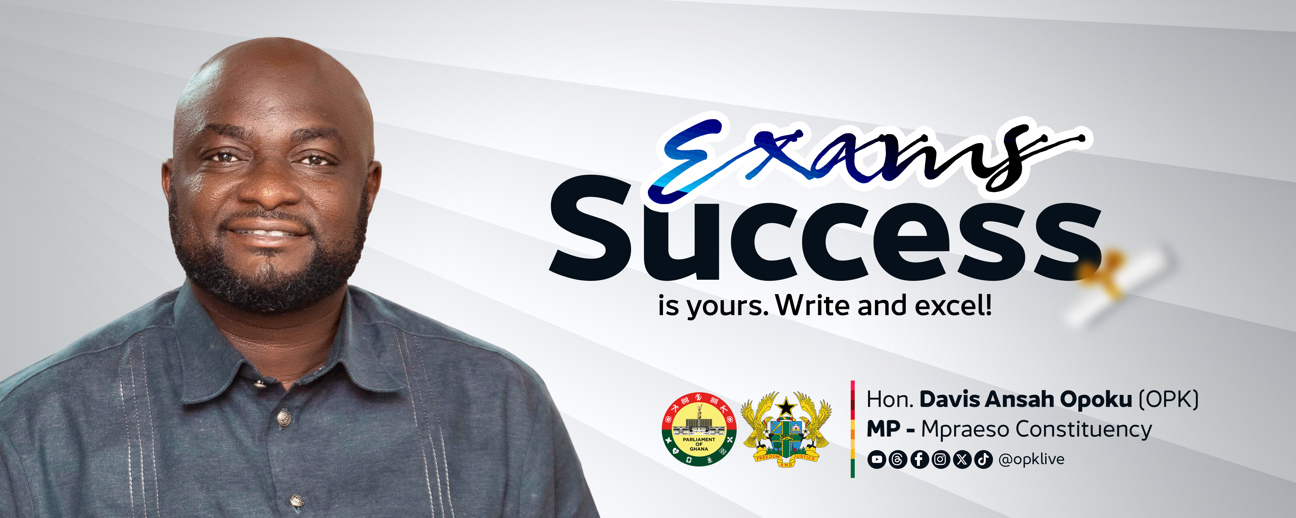 Hon. Davis Ansah Opoku — Mpraeso Constituency